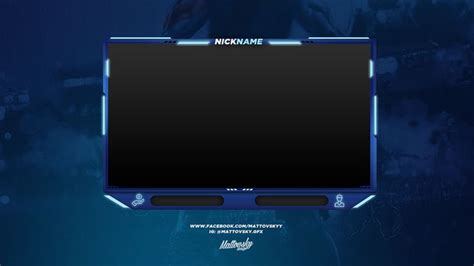Banner On Behance Overlays Youtube Banner Template Twitch
