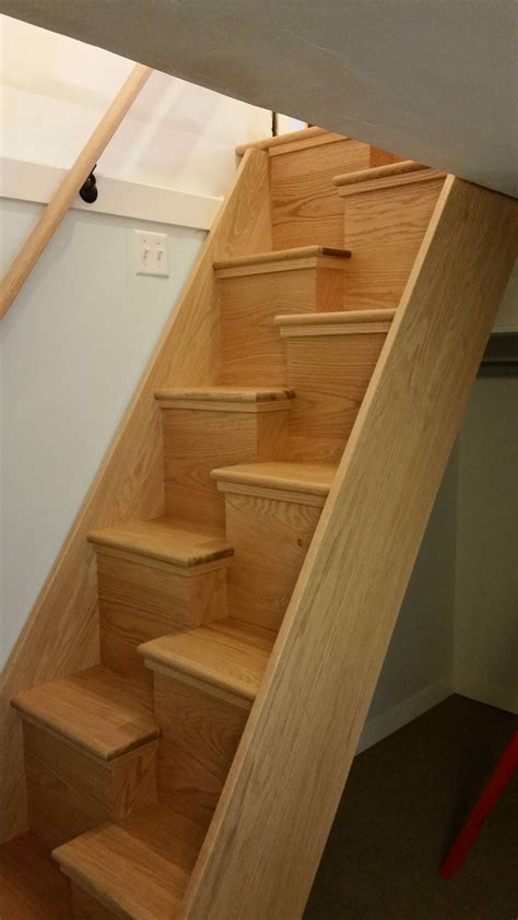 Staggered Staircase Woodworking
