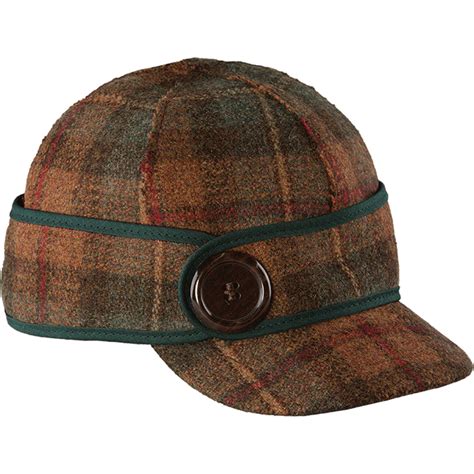 Womens The Button Up Cap By Stormy Kromer Partridge Plaid Plaid