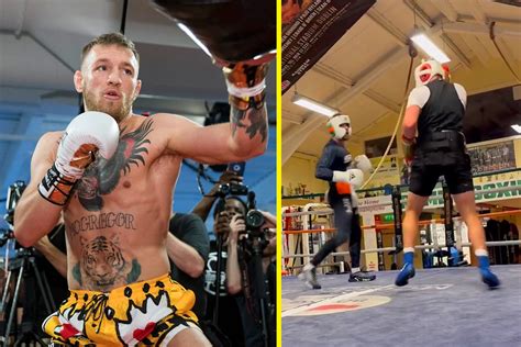 Its Obvious Fans Split As Conor Mcgregor Posts Boxing Sparring