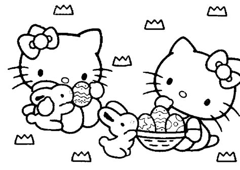 Hello Kitty Best Friend Coloring Page Coloring Home