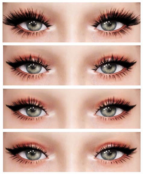 3 D L A S H E S Dreamgirl On Patreon Makeup Eyelashes Sims 4 Cc