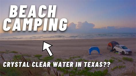 Beach Camping Texas Quick Review Port Aransas Tx Youtube