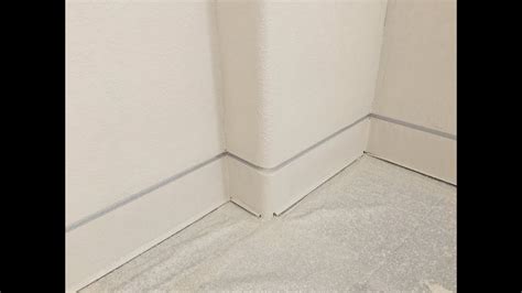 So, with this command, you're able to take a wall and attach either its bottom edge, or its top edge to a geometry that sits above or below it. Recessed Baseboard walk through after Mud Setting the ...