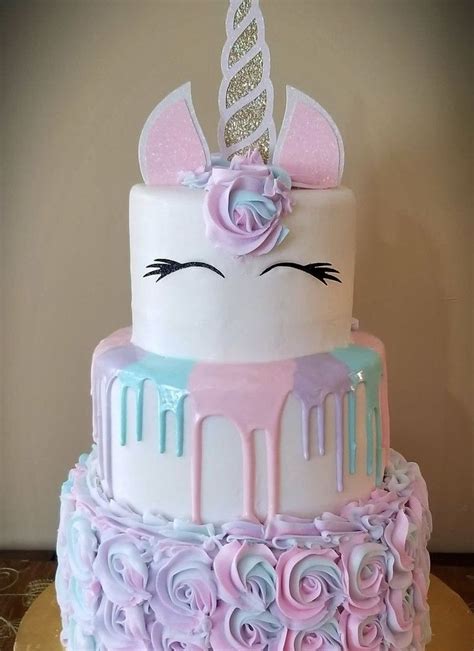 Feeling adventurous and wanna try this on your own?? unicorn cake | Unicorn birthday cake, Birthday cake girls