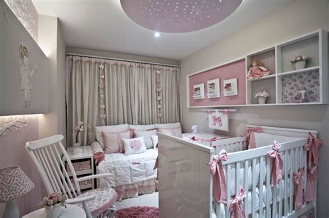 Habitación Para Bebé En Rosa Y Gris Ideas Para Decorar Dormitorios