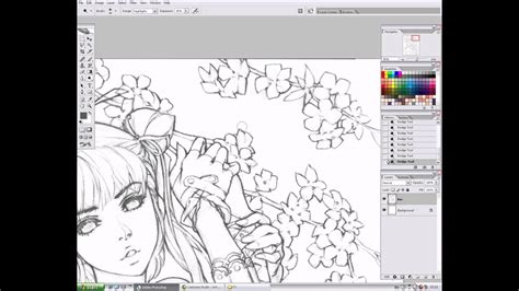 Lines can be drawn as vector shapes, paths, or pixels. Manga art secrets in Photoshop Prepare the Outline - YouTube