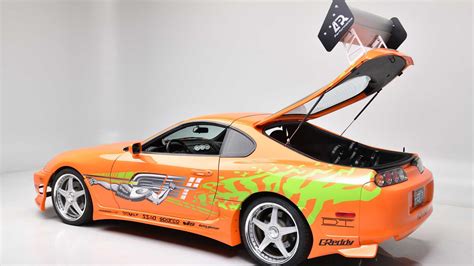 Paul Walkers Toyota Supra From Fast And Furious Sells For Record