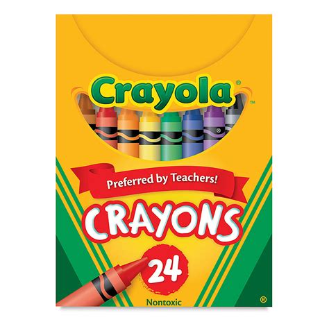 Crayola Multicultural Crayons Assorted Bundled With A Box Of 24 Crayola