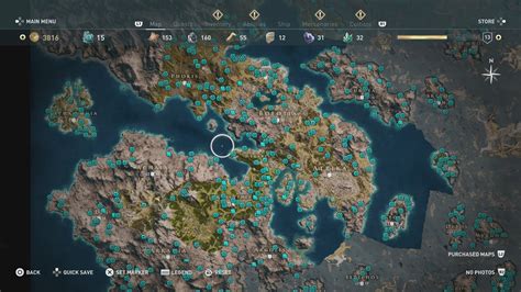 Assassin S Creed Odyssey Interactive Map