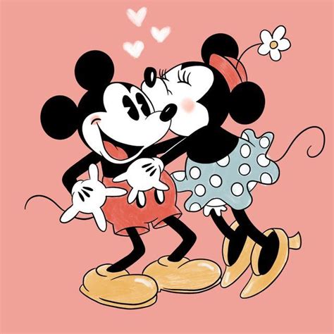 Kirsten 👩🏻‍🎨 Disney Art On Instagram Vintage Mickey And Minnie Will