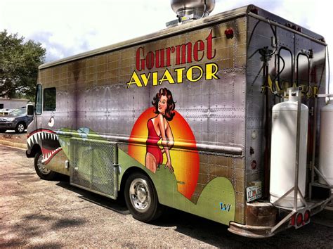 Located at 7091 collins road, suits 201, jacksonville, fl 32244, our restaurant offers a wide array of authentic chinese food, such as moo shu pork, hunan beef, honey chicken, kung pao shrimp. The Gourmet Aviator food truck in Jacksonville, FL ...