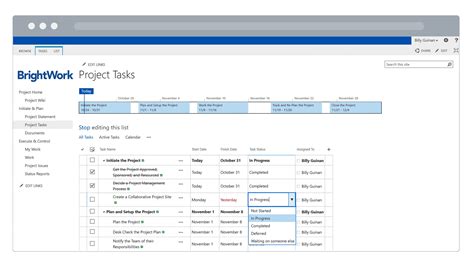 This is the perfect place to add assignees, dates, and to create a simple breakdown of work directly from your project site. BrightWork Project and Portfolio Management Software for ...