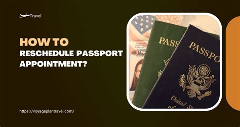 How to reschedule passport appointment?