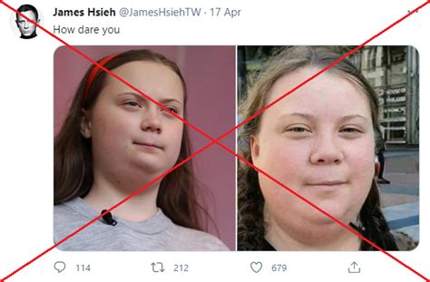 Photos Of Greta Thunberg S ‘weight Gain’ Are Fake Fact Check