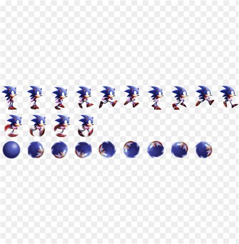 Modern Sonic Sprite Sheet