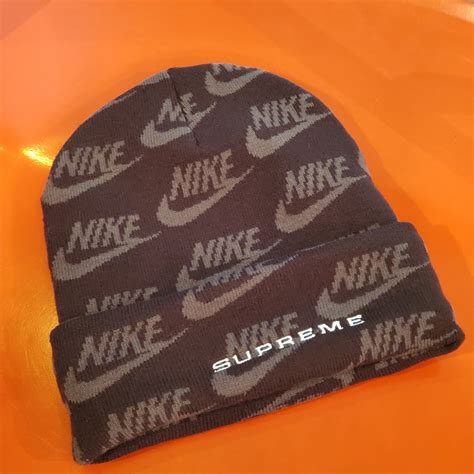 Supreme Nike Jacquard Logos Beanie Muuneo
