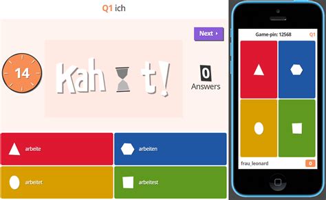 Spend a few seconds looking at the scoreboard and acknowledge the players who make it to the podium at the end of the kahoot. The German Sektor: Daily Drills with Kahoot