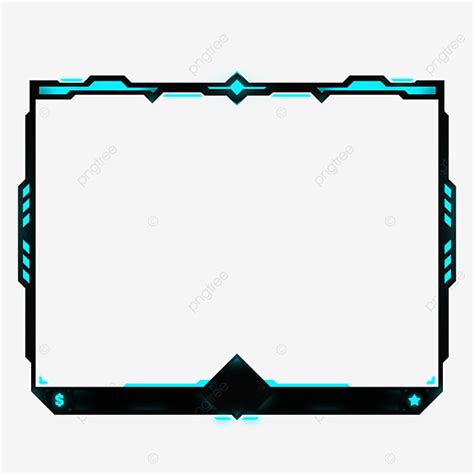 Twitch Overlay Facecam Png Transparent Blue Twitch Facecam Overlays