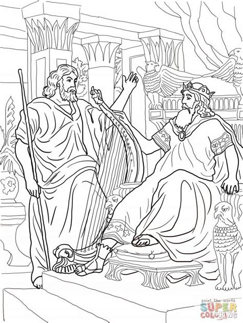 All you have to do is choose a coloring page, add you name or free text, print and color. King David And Nathan Coloring Online Super Coloring ...