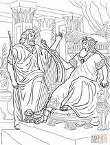 Saul Ark Bathsheba Sauls Kill Uriah Bibel Supercoloring Stampare Kong Mephibosheth Knucles Natan sketch template