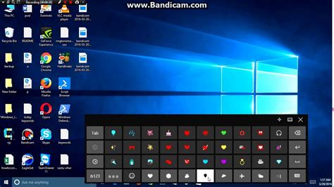 Open the app in which you want to type emoji. How to Get Emoji On Windows 10 On Screen Keyboard - YouTube