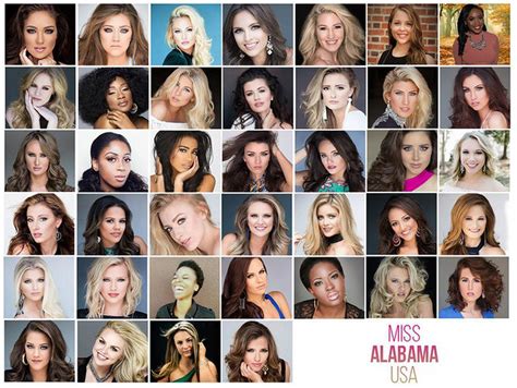 miss alabama usa 2017 one of these contestants will represent the state at miss usa