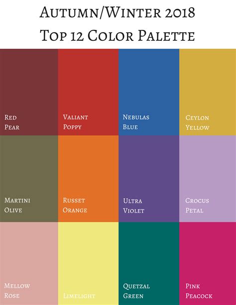 Flat Color Palette Pantone Colour Palettes Colour Pallette Color The