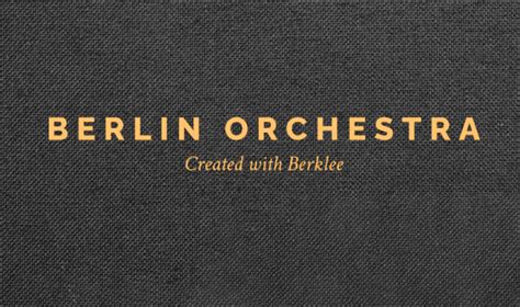 Test Orchestral Tools Berlin Orchestra Created With Berklee Amazona De