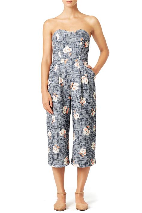 Cherry Blossom Jumpsuit By Corey For 51 Rent The Runway