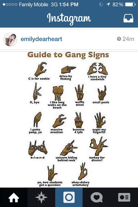 16 Gang Signs You Must Know Gang Signs Funny Memes Laughing So Hard