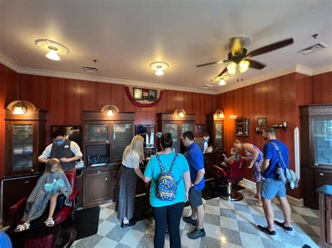 Photos Harmony Barber Shop Reopens At Magic Kingdom Wdw News Today