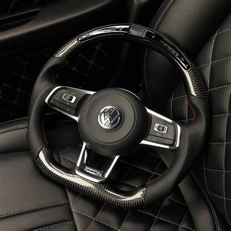 Carbon Fibre Steering Wheel Vw Golf Mk775 Gti And R Eldens Autobahn