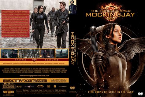 Katniss everdeen reluctantly becomes the symbol of a mass rebellion against the autocratic capitol. the hunger games mockingjay part 1 custom cover pips | DVD ...