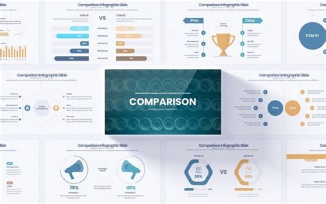 Compara O De Slides De Infogr Ficos Em Power Point