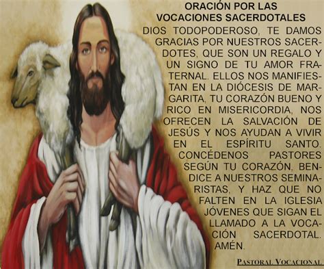 OraciÓn Por Las Vocaciones Sacerdotales Pastoral Vocacional