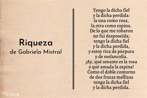 11 Poemas De Gabriela Mistral Cortos Y Para Niños