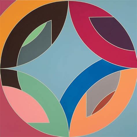 Frank Stella Abstract Shape Visualmelt Sacred Geometry
