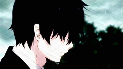 Depressed Sad Anime Wolf Boy Anime Animeboy Depressed Boy Sad Foto De