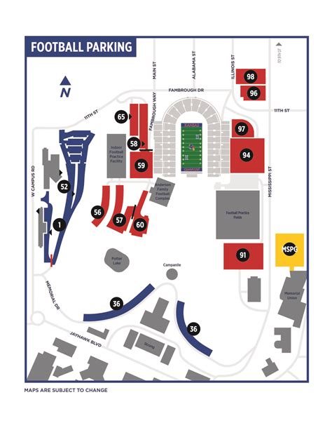 Williams Education Fund Football Parking Information 2020 Parking