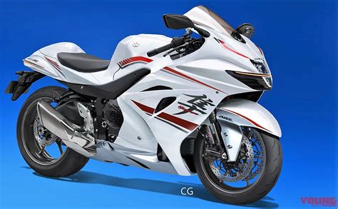 Hayabusa new bike models with batteries integrated into the frame and others not. 2020 Suzuki Hayabusa: This is What it Could Look Like