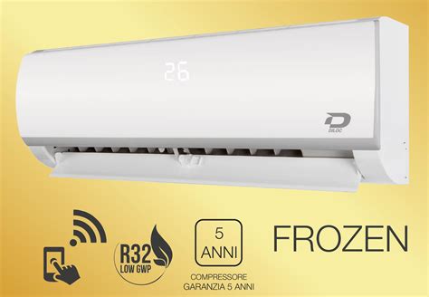 Condizionatore Climatizzatore Diloc Dual Split Inverter Frozen R