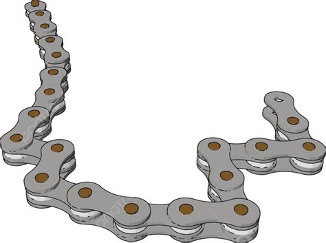 A Bicycle Chain Vector Or Color Illustration Object Power Vector Vector