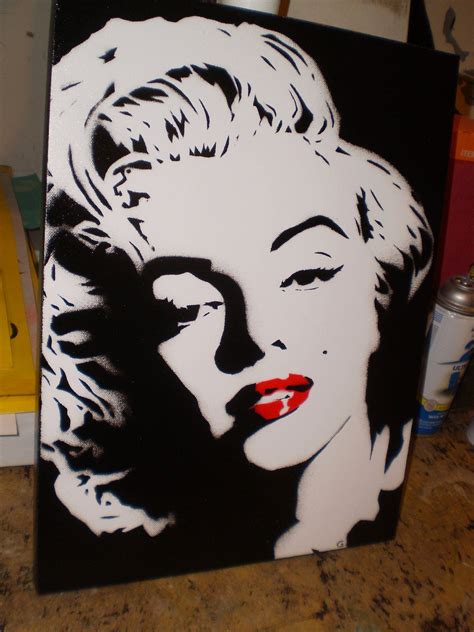 Marilyn Monroe Pop Art Pop Art Marilyn Marilyn Monroe Stencil