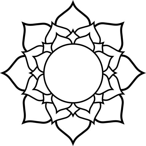 Free Lotus Flower Coloring Pages Download Free Lotus Flower Coloring