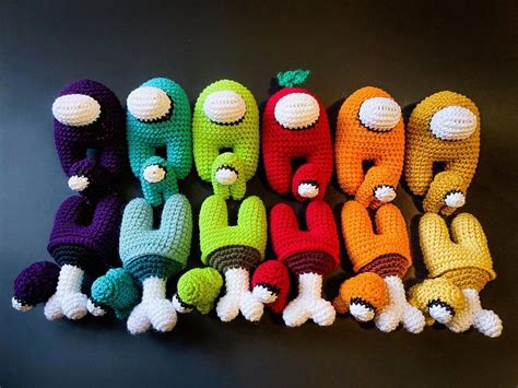Sitting Mini Crewmate Pet Crochet Pattern By Codi Hudnall Crochet