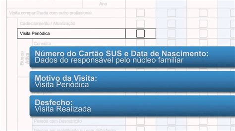 E Sus Preenchimento Da Ficha De Visita Domiciliar Youtube