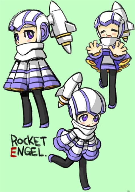 いづなよしつね On Twitter 僕のオリジナルデザイン見てね（╹ ╹） Rocket Engel 1