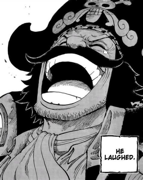 One Piece Roger Laughs One Piece Tattoos One Piece Manga Anime