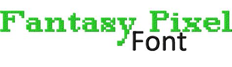 Archive of freely downloadable fonts. Free Fantasy Pixel Machine Embroidery Font Set - Daily Embroidery